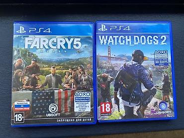 Видео оюндар жана приставкалар: Игры для PlayStation 4 (диски Blu‑ray) от Ubisoft: 1) Far Cry 5 (PS4) — 1