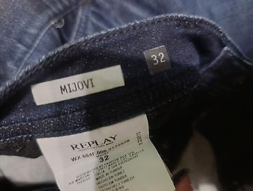 Farmerke: Replay muške farmerke RBJ - Model: RBJ (kožni label na pojasu) - — 9