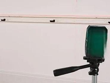 Laserski daljinomeri: PARKSIDE laserski nivelator sa aluminijumskim stativom Opis: - — 16