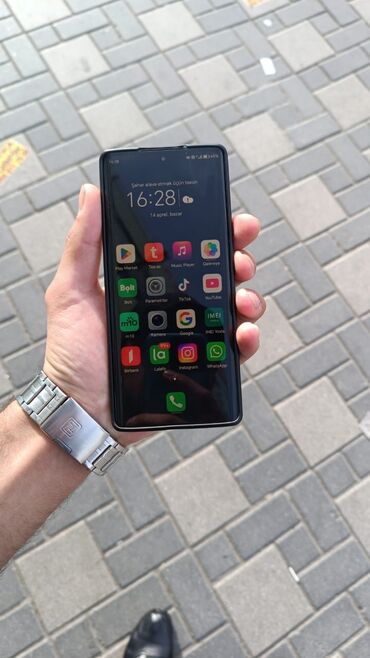 honor telefonlari: Honor X9 5G, 128 GB, rəng - Mavi, Düyməli, Barmaq izi, Face ID