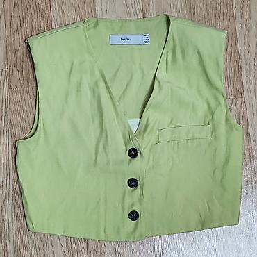 Jiletlər: Jilet, Bershka, M, rəng - Yaşıl — 2