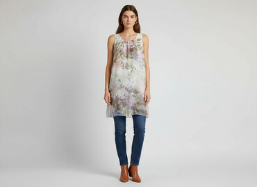 bluzki z wyciętym dekoltem: Women`s dress, size S