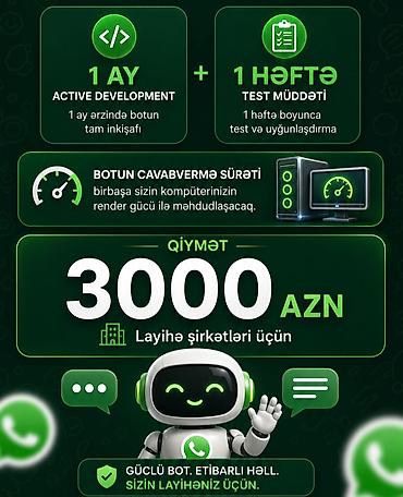 Dizayn, layihə: AI Architect Assistant – WhatsApp üzərindən memarlıq layihələrinin — 2