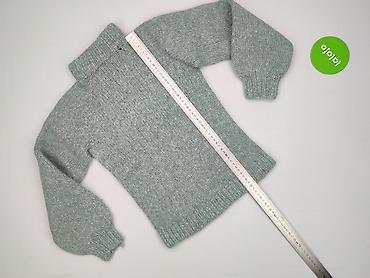 pluszowy sweter: Hand Knitted, Golf damski, rozmiar S — 4