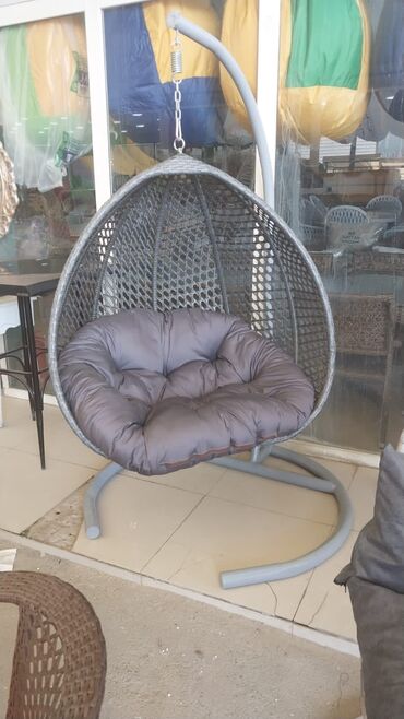 Bağ kresloları: Kokan yellencek Asilqan yellencek Asilqan kreslo Zavod istehsali Boz — 11