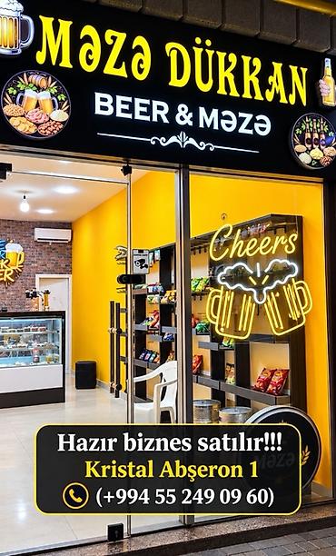 Готовый бизнес: Hazır fəaliyyət göstərən “Məzə Dükkan – Beer & Məzə” konseptli — 1