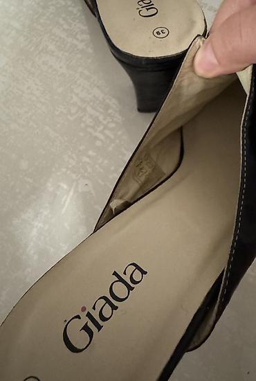 nine west papuče: Papuce na stiklu od prave koze,udobne,trenutno jako moderne.Nemacka — 6