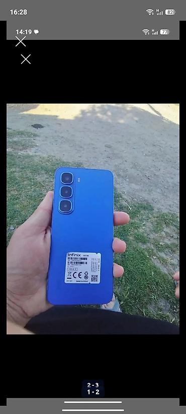 icməli su masini: Infinix 256 GB, rəng - Mavi, Sensor — 3