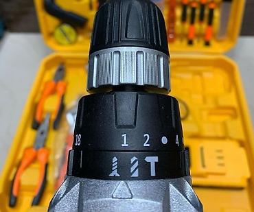 zərbəli drel: DEWALT 36V XR akkumulaytorlu təmir dəsti – çoxfunksiyalı qazma/şurup — 4