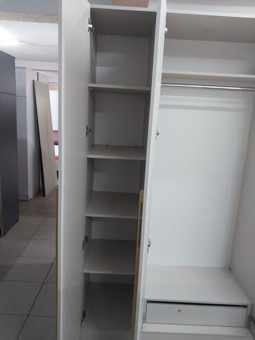 Шкафы для одежды: Шкаф для одежды, Новый, Прямой, ЛДСП — 7