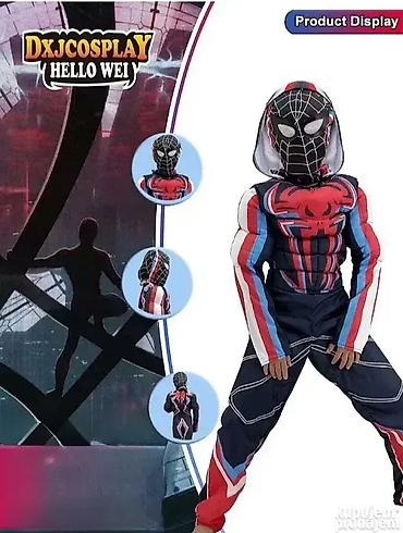 burberry majca: Spiderman sa kapuljacom odelo sa misicma. spiderman sa kapuljacom — 1