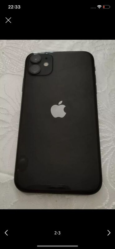 ayfon çin: IPhone 11, 128 GB, Qara, Face ID