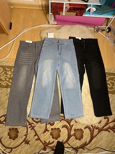 Мужские джинсы, M, L, XL, Новый, цвет - Голубой, Самовывоз, Платная доставка