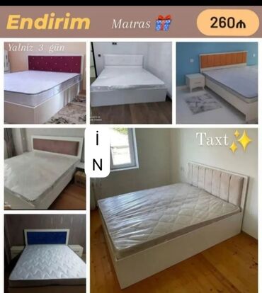 софа кровать: Новый, Двуспальная кровать, Без подьемного механизма, С матрасом, Без выдвижных ящиков, Азербайджан
