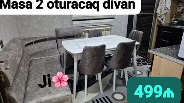 Masa və oturacaq dəstləri: Qonaq otağı üçün, Yeni, 2 stul