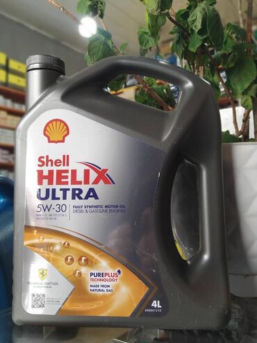 Şamlar, sveçalar: Shell Helix, 4 l, 5w30