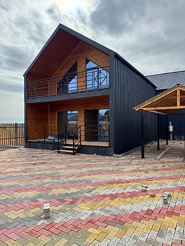 Продажа таунхаусов: Продаются два стильных Барнхауса в селе Бостери, Иссык-Куль! Идеальное — 1