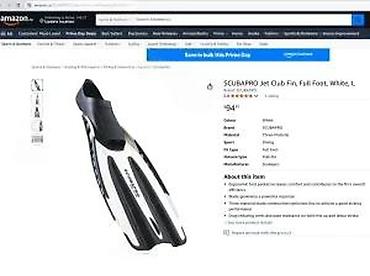 Vodeni sportovi: Plivačke/peraja za ronjenje U.S. Divers Proflex - Model: U.S. Divers — 10