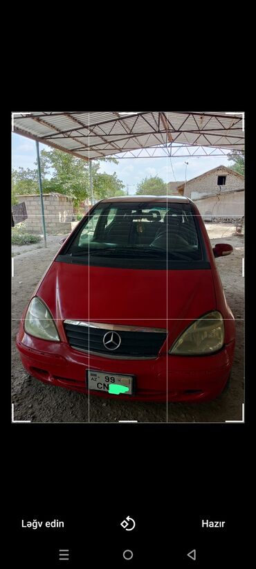 07 masin şəkilləri: Mercedes-Benz A 160: 1.6 l | 2003 il Sedan