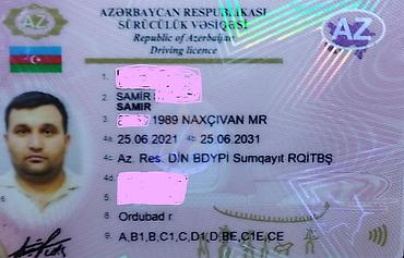 gencede xeste baxicisi: Şəxsi sürücü.hər növ avtomobil idarə etmək hüququ və bacarığı var — 3