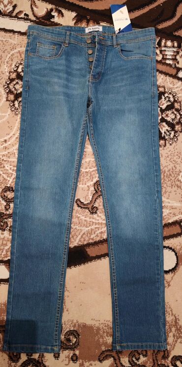 Свадебные платья и аксессуары: PK Apparels markalı cins şalvar - Rəng: klassik açıq-mavi denim -