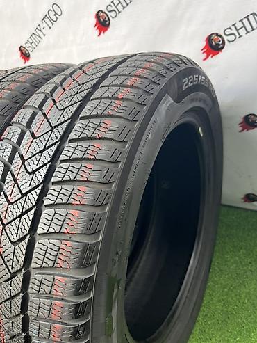 pir: Шины 225 / 55 / R 17, Зима, Б/у, Комплект, Внедорожные (АТ/МТ), Pirelli — 4
