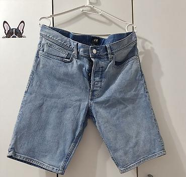 Muške teksas bermude H&M - Brend: H&M (etiketa na pojasu na lalafo.rs Muške teksas bermude H&M - Brend: H&M (etiketa na pojasu