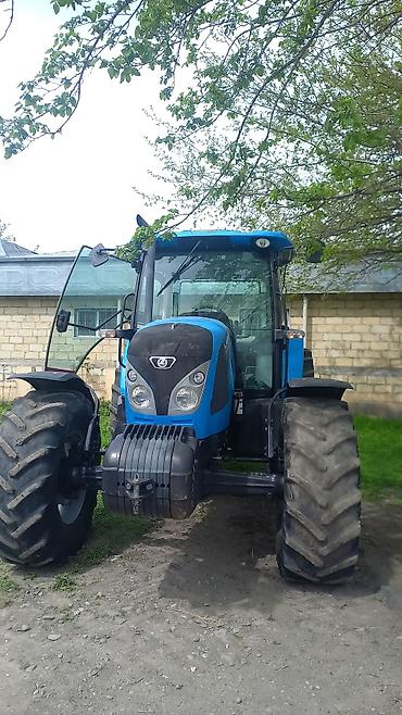 Kombaynlar: Landini Powerfarm/Powerforce seriyalı mavi traktor - Güclü ön çəkili — 3