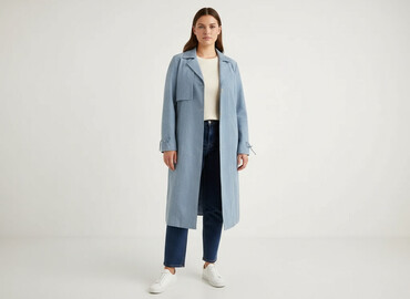 kurtka lidl damska: Women`s trench, size XL