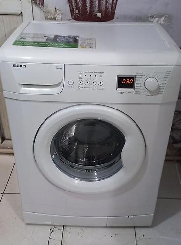 Məişət texnikası: Paltaryuyan maşın Beko, 6 kq, İşlənmiş, Avtomat, Qurutma var, Pulsuz çatdırılma, Ödənişli çatdırılma — 1