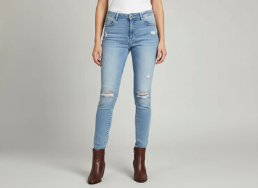 m sara spodnie mom fit: M.Sara, Jeansy damskie, rozmiar L