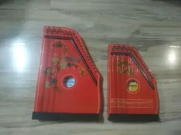 Ostali muzički instrumenti: Anticki Nemacki zicani musical instrument Zither Veci i Manji — 1