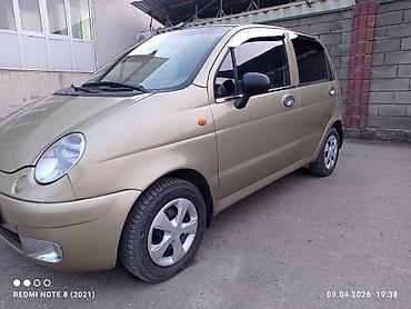 Daewoo: Daewoo Matiz: 2011 г., 0.8 л, Ручные, Хэтчбэк — 1