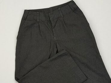 szerokie spodnie eleganckie: Material trousers, 3-4 years, 104, condition - Very good