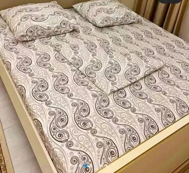 Комплекты постельного белья: Постельное бельё 100% хлопок, постельное бельё, комплект постельного — 43