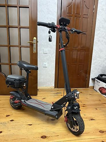 elektrikli scooter oturacaqlı: Elektrikli skuter – oturacaqlı, güclü işıqlandırma və əlavə — 6