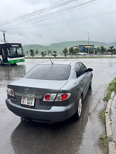 Mazda 6: 2003 г., 2.3 л, Кол менен иштөөчү, Бензин, Седан — 5
