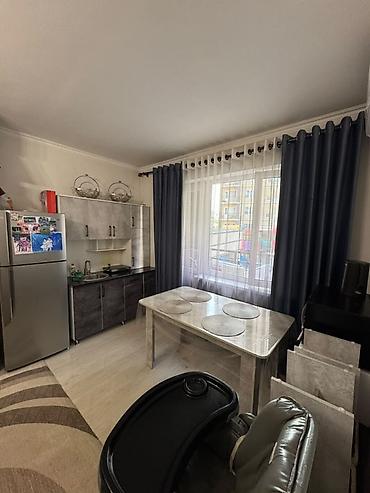 квартира мкр кок жар: 1 комната, 52 м², Кок-Жар мкр 1 этаж, Евроремонт — 9