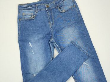straight leg jeans: Spodnie jeansowe, Destination, 14 lat, 164, stan - Dobry