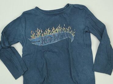sweterek w truskawki stradivarius: Sweatshirt, SinSay, 7 years, 116-122 cm, condition - Good