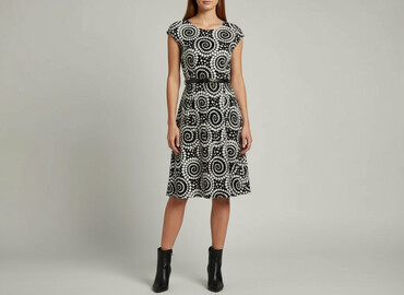 czerwona sukienki plus size: DEPECHE, Women`s dress, size M