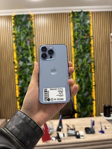 iphone batarya: IPhone 13 Pro, 128 GB, Sierra Blue — 1