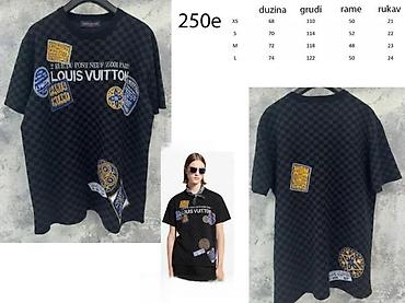 Majice: Men's T-shirt Louis Vuitton, bоја - Crna — 4