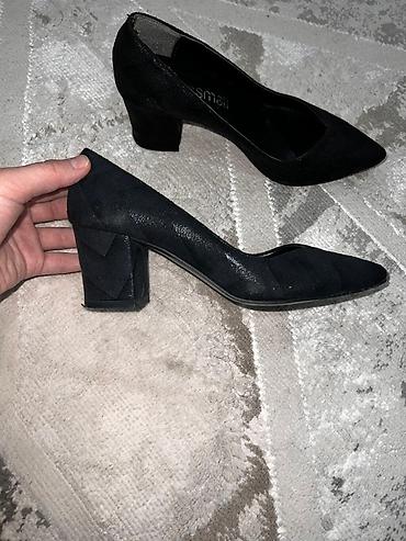 Туфли: Туфли, 36, Б/у, цвет - Черный, Платная доставка, Самовывоз — 2
