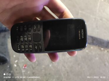 nokia e61: Nokia 105 4G, 2 GB, rəng - Qara