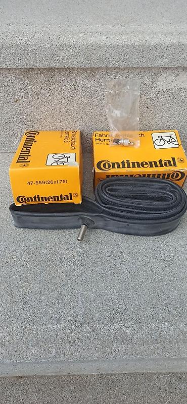 Continental velosiped daxili kameraları – 26 düymlük təkərlər üçün