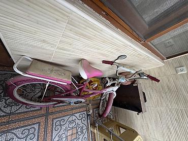 velosiped teker: Uşaq velosipedi yaxsi vəziyetde.bir təjəri bosalib — 2