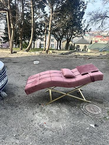 Məhsul: Şezlonq/relaks kreslo - Rəng: Toz-çəhrayı (velür toxumalı lalafo.az -da Məhsul: Şezlonq/relaks kreslo - Rəng: Toz-çəhrayı (velür toxumalı