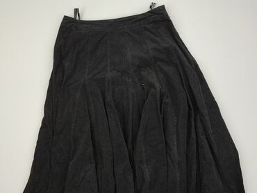 zamszowa spódnice czarne: Spódnica, L, stan - Dobry