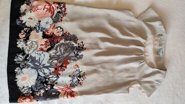 Haljine: H&M M (EU 38), bоја - Bež, Dugih rukava — 7